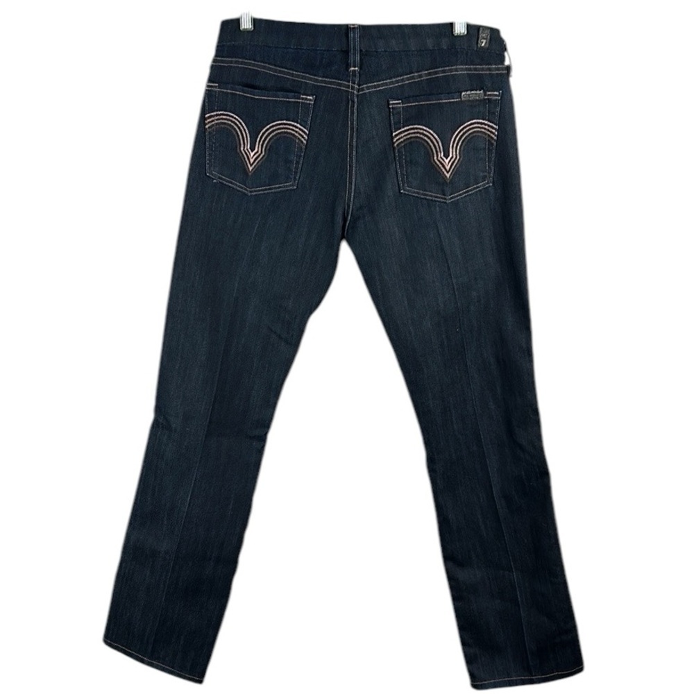 7 For All Mankind Kate Straight Leg Jeans Size 30 - Picture 2 of 7